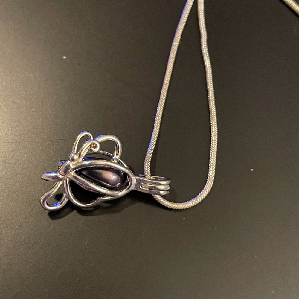 Necklace and charm